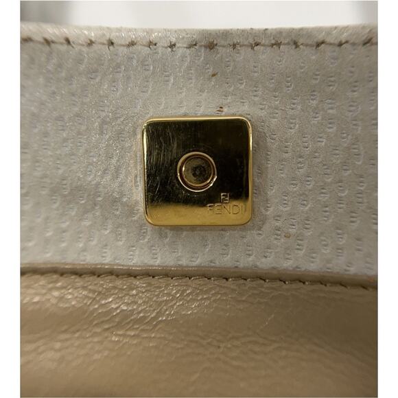 Fendi Classico No.3 Ivory Shopper Tote - Picture 12 of 13